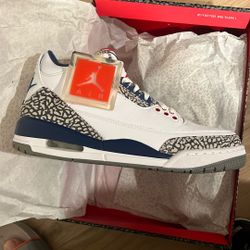 Jordan 3 Retro True Blue 2016 DS 9.5