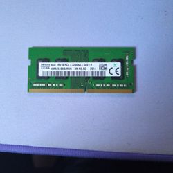 SK Hynix 4gb Laptop RAM