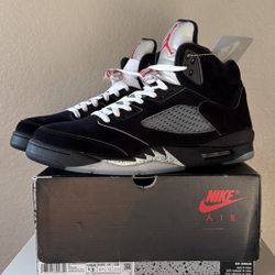 Nike Air Jordan 5s Reimagined Black Metallics