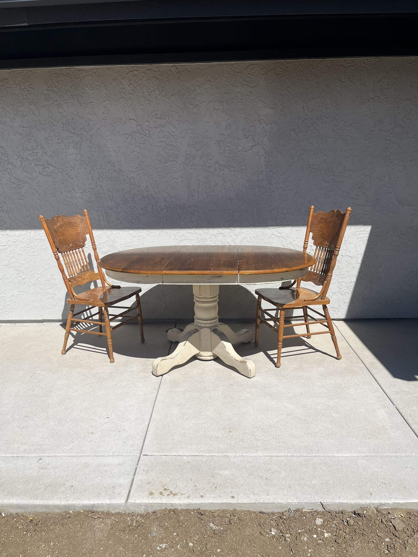 Dining Table And 2 Chairs