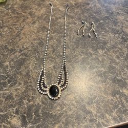 Necklace With Earrings