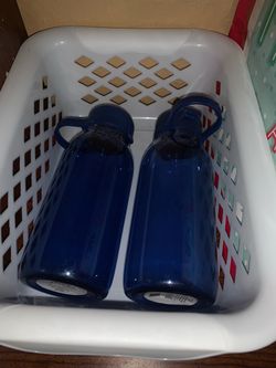 Two water bottles