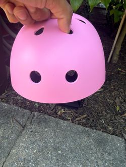 Kids XS Bike / Skate Helmet – Brand New – Black / Pink