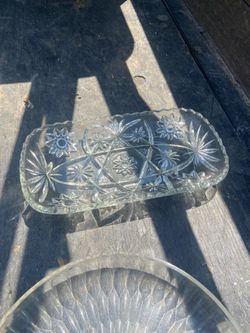 Glass bowl plates
