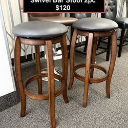 STORE CLOSING !!! New Swivel Bar Stools 2pc 