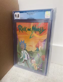 Rick and Morty #2 CGC 9.8 Oni Press 2015
