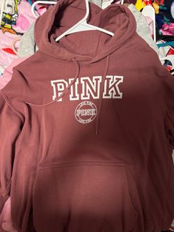 Pink hoodie large