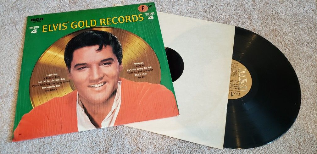 Elvis' Gold Records Volume 4 Elvis Presley RCA 1968 Vinyl LP RECORD

