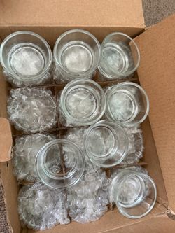 Set of 20 Glass Jars