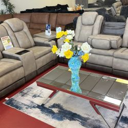 Power Reclining Livingroom Furniture Sectional Sofa Couches Furniture 