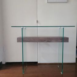 Modern Glass Console Table