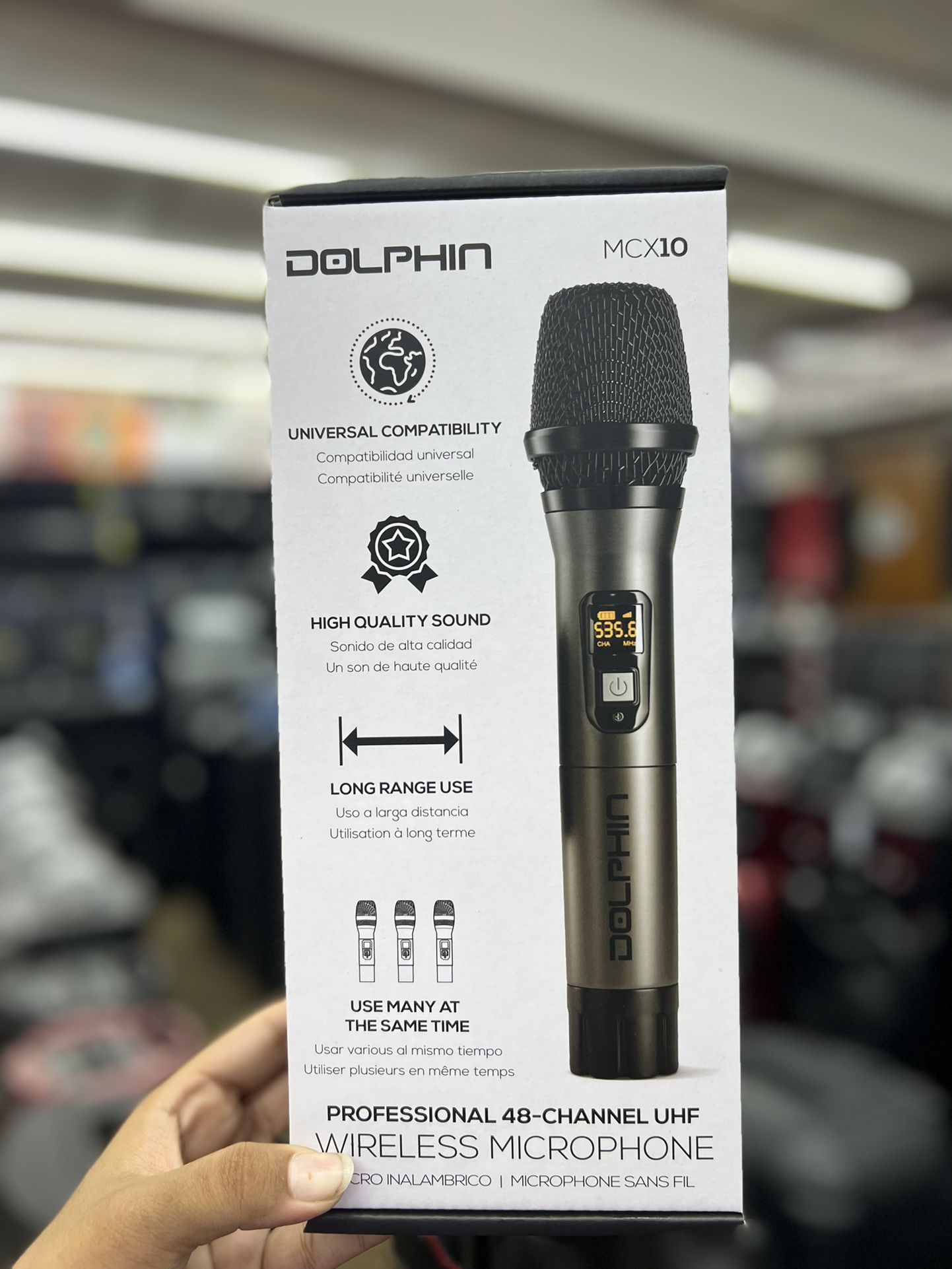 PROFESSIONAL 48-CHANNEL UHF WIRELESS MICROPHONE