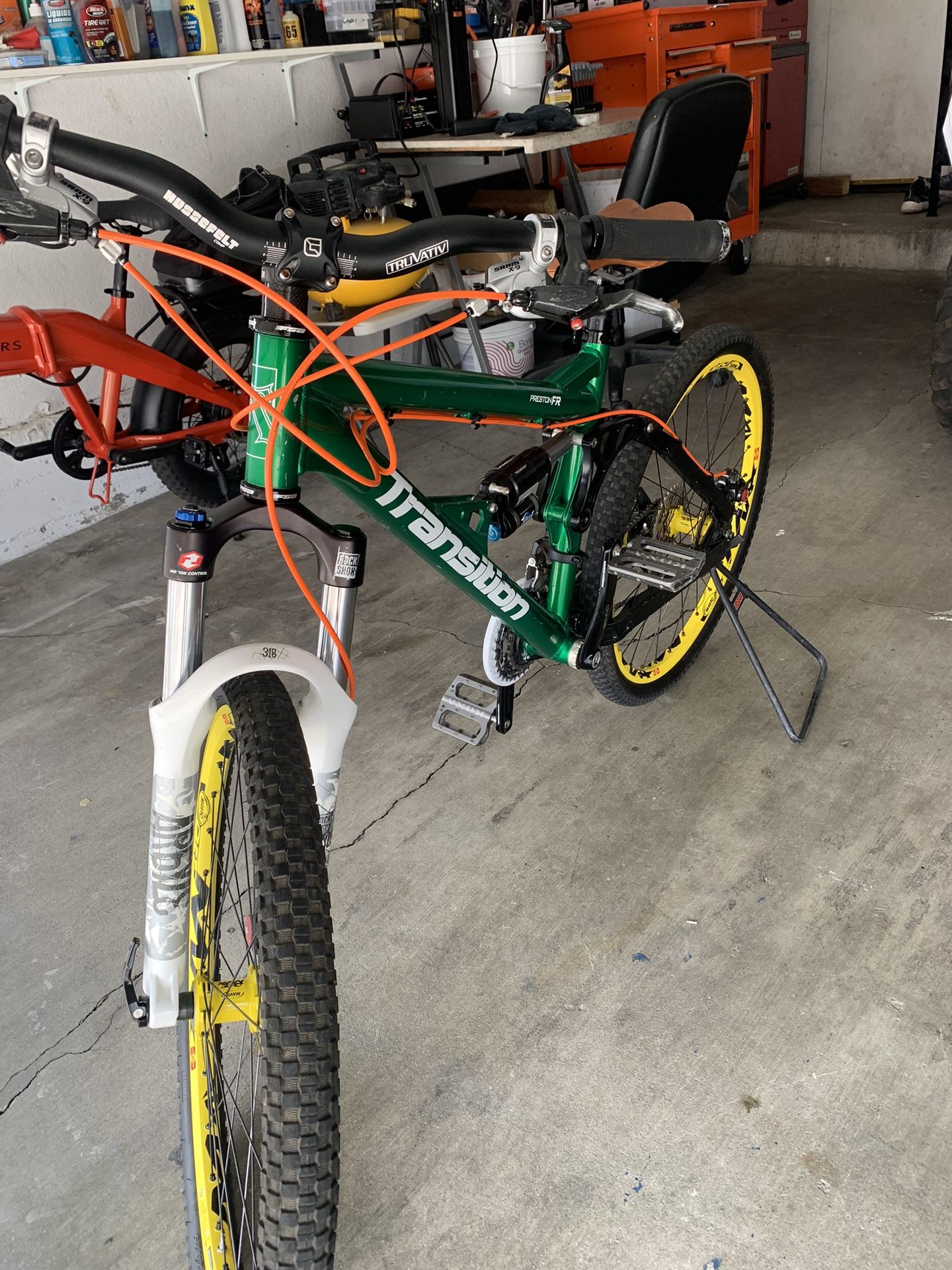 Transition preston FR mountain bike