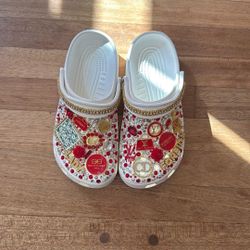 Custom Crocs Size 6m/8w