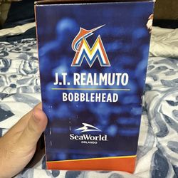 JT Realmuto Marlins Bobblehead 
