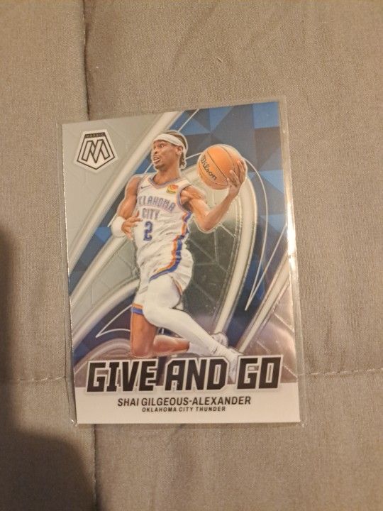 Shai Gilgeous-Alexander 3 Cards MVP