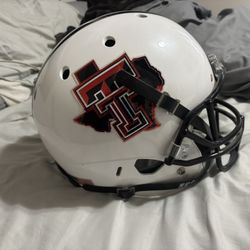 Schutt Texas Tech Replica Football Helmet
