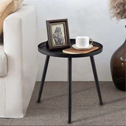 Accent Side / End Table, Waterproof Metal Structure