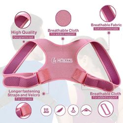 Posture Corrector for Women Back Brace Heating Pad Pain Relief Men Support Shoulder Pack Products Office Chair Braces Correction Lower

