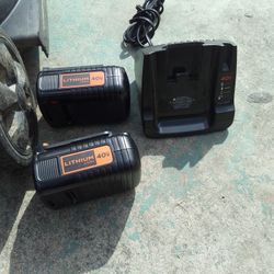 Black+Decker Batterys 40v  Set 
