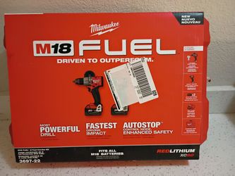 BRAND NEW Milwaukee M18 FUEL 2-Tool Combo Kit (Model 3697-22) – Factory
