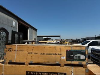 Metal portable structures