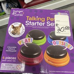 Talking Pet Buttons