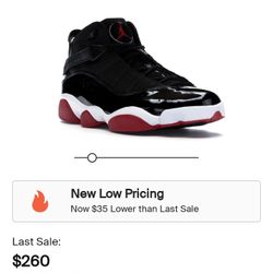jordan 6 ring GS bred
