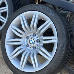Style 172m 19” bmw 5 series wheels like new $1800