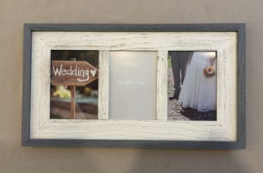 Brand-new, Picture Frame for 3 Individual Images