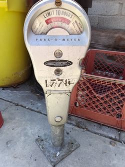 VINTAGE PARKING METER