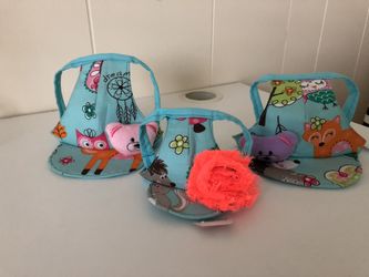 Brand New Set 3 of Pet Hats for small dogs 7 to 15 pound