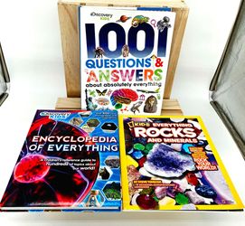 Set of 3 Kids Science Books