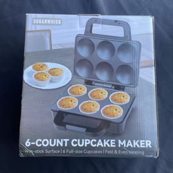 Sugarwhisk 6-count cupcake maker