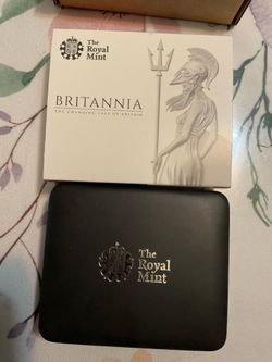 2014 £2 SILVER proof BRITANNIA coin
