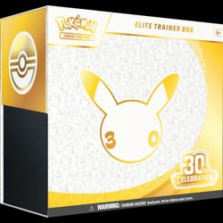 Pokémon TCG 30th Celebration Elite Trainer Box