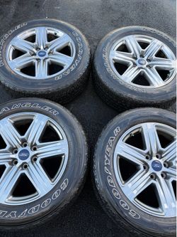 20” Ford F-150 OEM rims wheels tires!