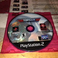 PS2 Game Top Gun ⭐️ Combat Zones 