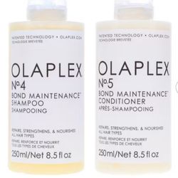 Olaplex No. 4 Bond Maintenance Shampoo & #5 Conditioner 8.5 Fl Oz 