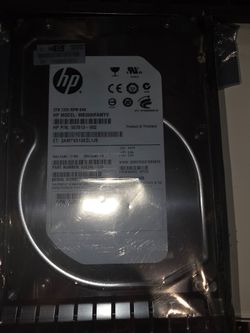 HP 2TB 7200RPM SAS Enterprise Hard Drive