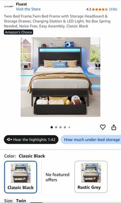Twin  Bed - new in box