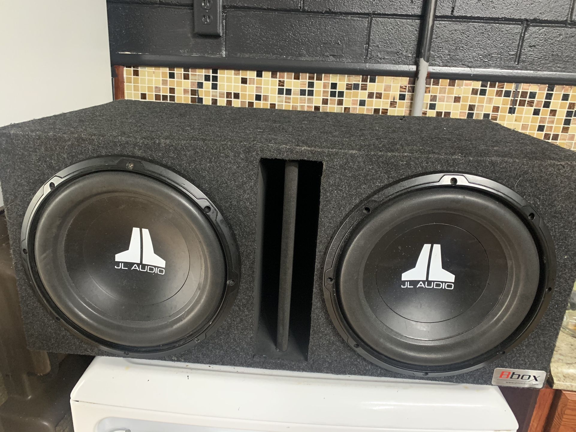 Two 12” W0v3 Subwoofers
