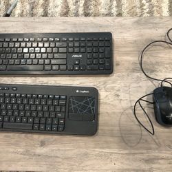 Keyboard and mouse