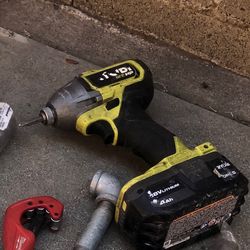 Ridge impact  whit battery no charger  35