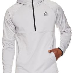 NEW REEBOK Half Zip Up Hoodie size XXL