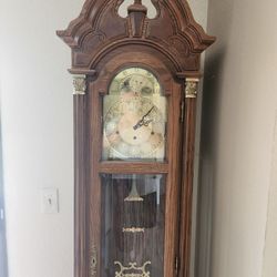 Pearl Grandfather Clock