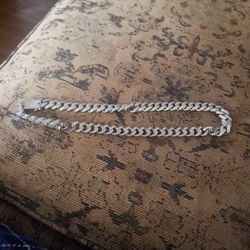 Real silver necklace