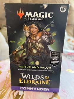 Wilds of Eldraine Commander Deck - Virtue and Valor MTG Brand New Sealed
