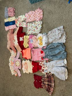 6-9month months old girl bundle clothes