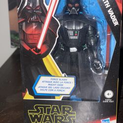 Hasbro Star Wars: Galaxy of Adventures Darth Vader 5-Inch Action Figure – Includes Lightsaber & Removable Cape